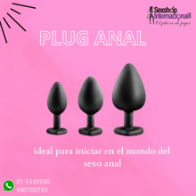 Plug anal ideal para iniciar en el mundo del sexo anal